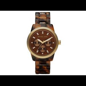 Michael Kors MK5038 Runway Tortoise Women's Watch
